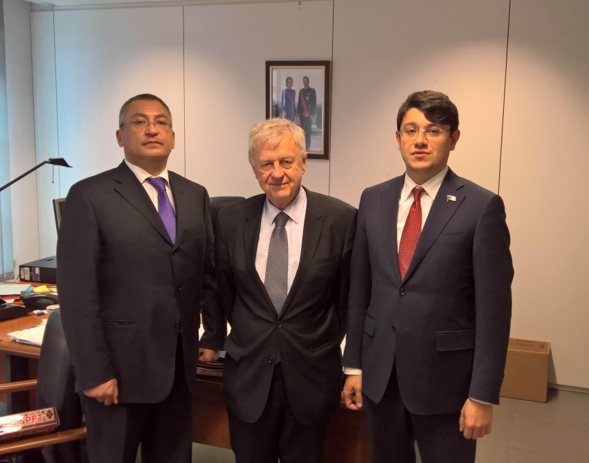 Millət vəkilləri Brüsseldə Parlament rəhbəri ilə Qarabağ məsələsini müzakirə edib