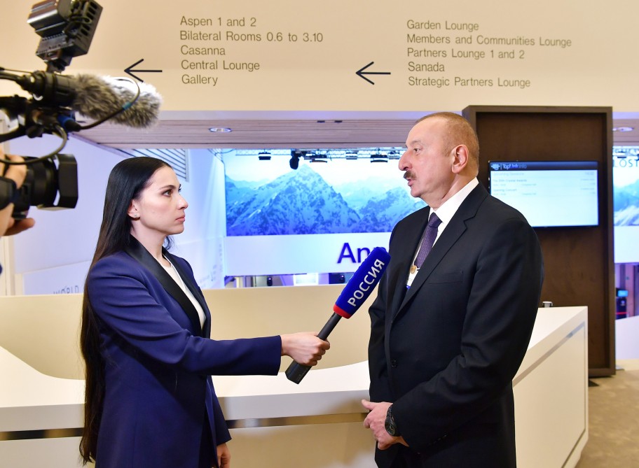 Prezident İlham Əliyevin “Rossiya 1” televiziya kanalına müsahibəsi