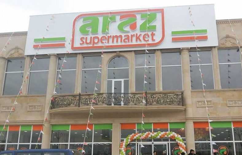 “Araz” marketdə erməni dilli məhsullar satılır - VİDEO