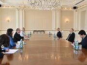 Prezident ÜST-nin Avropa üzrə regional direktorunu qəbul edib