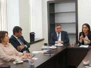 Təhsil Nazirliyi yanında İŞ-nin üzvləri jurnalistlərlə görüşüb