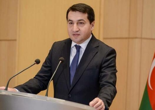 Hikmət Hacıyev: Ermənistanın Azərbaycana kompensasiya ödəməsi danışıqların müzakirə mövzusu deyil