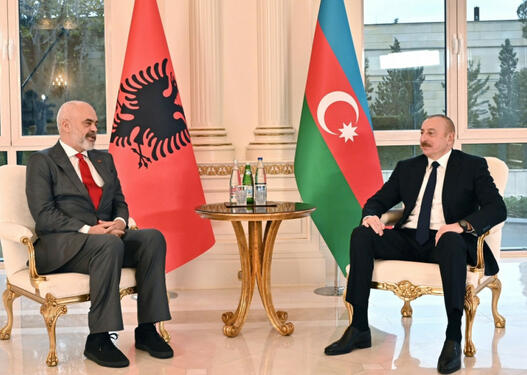 Azərbaycan Prezidenti: Biz Albaniya ilə fəal dialoqu davam etdirəcəyik