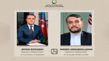 Azərbaycan və İran xarici işlər nazirləri telefonla danışıb