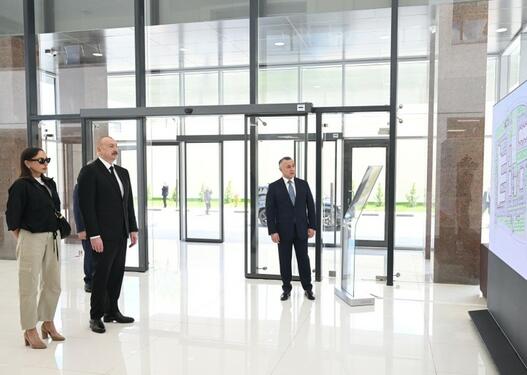 İlham Əliyev və Mehriban Əliyeva Şuşa Müalicə-Sağlamlıq Mərkəzinin açılışında iştirak ediblər