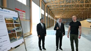 Xocalı kərpic zavodunun açılışı olub