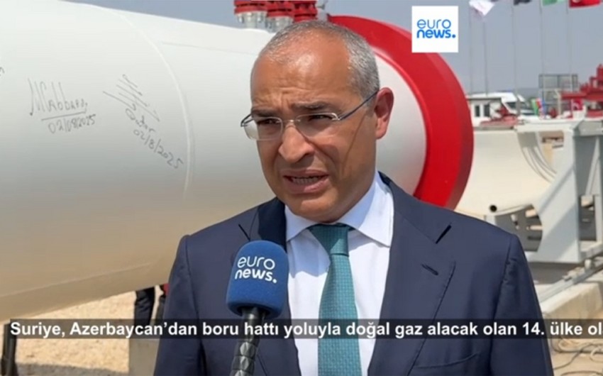 Mikayıl Cabbarov: Suriya təbii qaz tədarük etdiyimiz 14-cü ölkə oldu