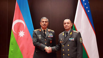 Zakir Həsənov Özbəkistana səfər edib