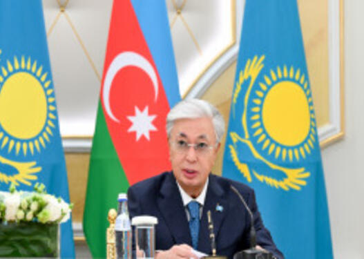 Qazaxıstan Prezidenti: İlham Əliyev tarixi miqyasda görkəmli dövlət xadimidir