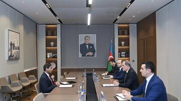 Ceyhun Bayramov Banqladeşin qeyri-rezident səfirini qəbul edib