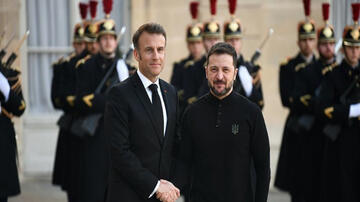 Zelenski Parisdə Makronla görüşəcək