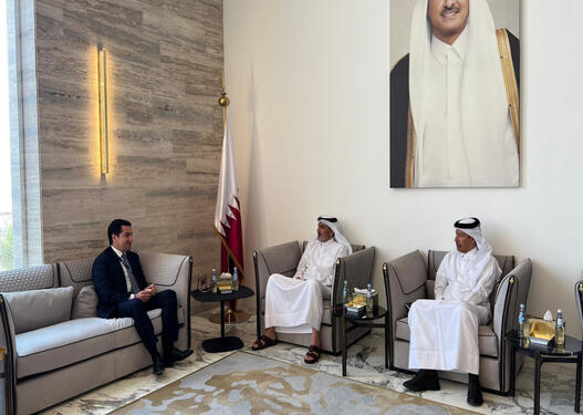 Azərbaycanla Qətər arasında əlaqələr müzakirə olunub