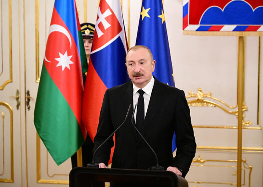 Prezident İlham Əliyev: Slovakiya və Azərbaycan dost ölkələr və strateji tərəfdaşlardır
