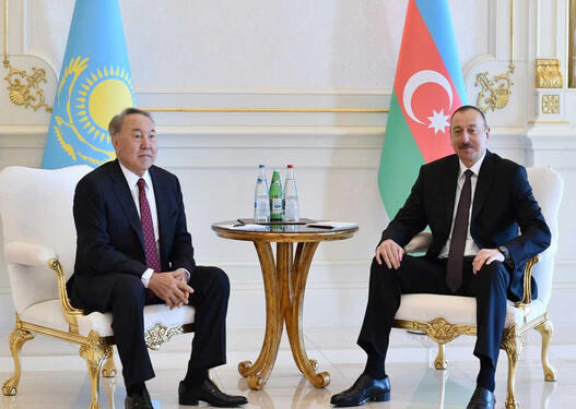 Nursultan Nazarbayev Prezident İlham Əliyevi təbrik edib