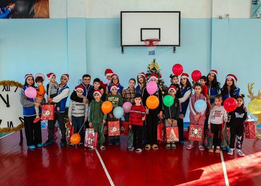 Leyla Əliyevanın təşəbbüsü ilə uşaq sığınacaqlarında Yeni il tədbiri keçirilib