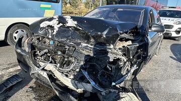 Sumqayıtda altı avtomobil toqquşub