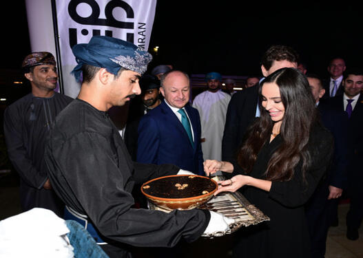 Leyla Əliyeva Maskatda Omanın Turizmin İnkişafı Şirkətinin layihələri ilə tanış olub