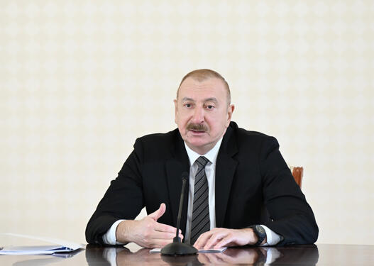 İlham Əliyev MDB Dövlət Başçıları Şurasının məhdud tərkibdə iclasında iştirak edir
