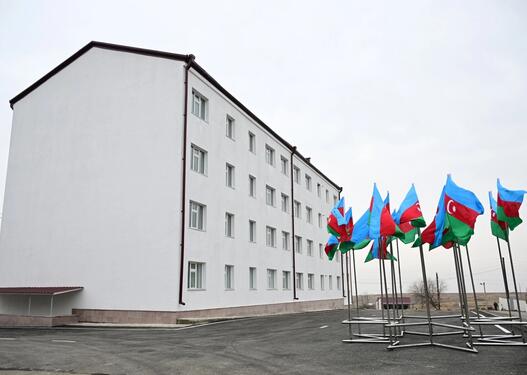 Prezident İlham Əliyev Ağdərə şəhərinin Baş planı ilə tanış olub