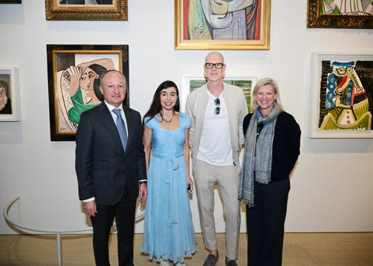 Leyla Əliyeva Luvr Əbu-Dabi muzeyini və İbrahim Ailə Evini ziyarət edib - FOTO