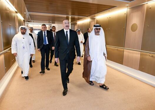 Prezident İlham Əliyevin BƏƏ səfəri başa çatıb