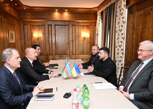 Ukrayna Prezidenti enerji yardımına görə İlham Əliyevə təşəkkür edib