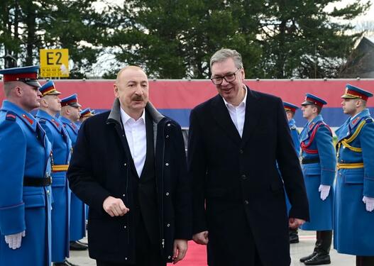 Prezident İlham Əliyevin Serbiyaya səfəri başa çatıb