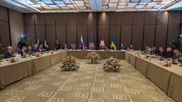 Cenevrədə Ukrayna, Rusiya və ABŞ arasında danışıqlar davam edir