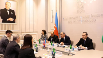 Kamran Əliyev Rusiya Baş prokurorunun müavinini qəbul edib