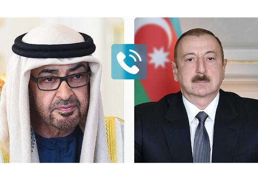 BƏƏ Prezidenti İlham Əliyevə zəng edib, İranın Azərbaycan ərazisinə hücumunu pisləyib