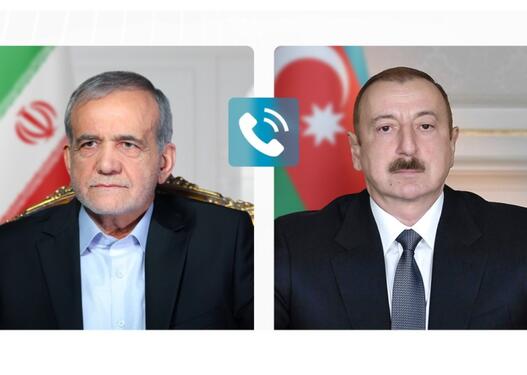 Məsud Pezeşkian Prezident İlham Əliyevə zəng edib