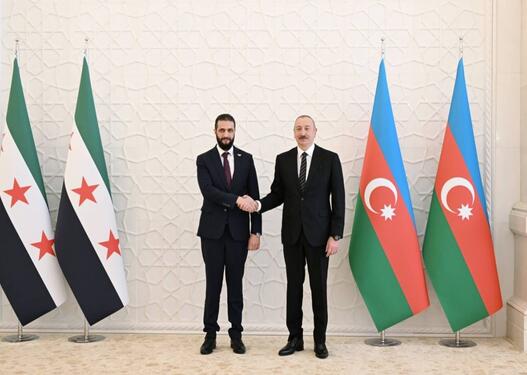 Əhməd Əl Şaraa Prezident İlham Əliyevə zəng edib, təmasların davamı ilə bağlı razılıq əldə olunub