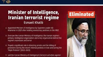 Pezeşkian təsdiqlədi: İranın kəşfiyyat naziri öldürüldü