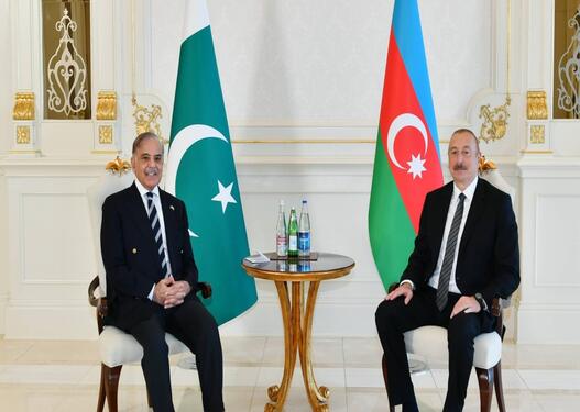 Prezident İlham Əliyev Şahbaz Şərifi təbrik edib