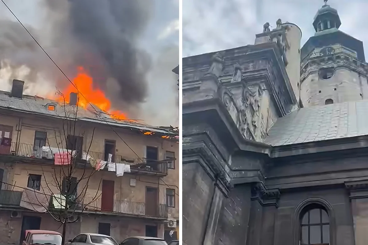Rusiyanın hücumları nəticəsində Lvovda UNESCO-nun abidəsi ziyan çəkib, xəsarət alanlar var