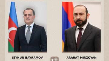 Azərbaycan və Ermənistan xarici işlər nazirləri  telefonla danışdılar