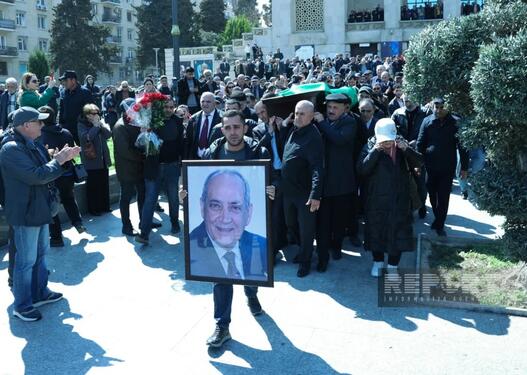 Xalq artisti Rasim Balayevlə vida mərasimi başa çatıb