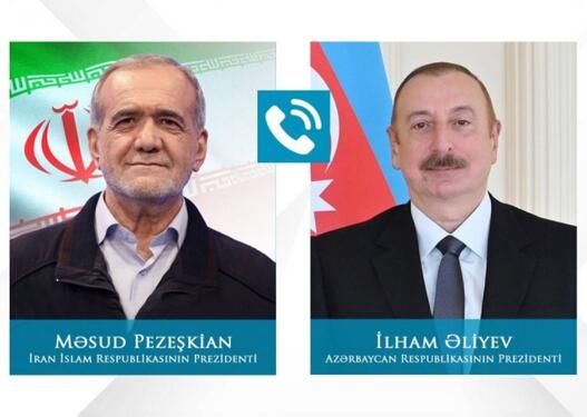 Məsud Pezeşkian Prezident İlham Əliyevə zəng edib