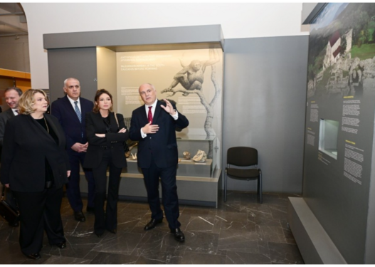 Mehriban Əliyeva Gürcüstan Milli Muzeyində olub