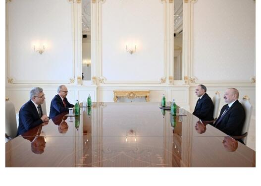 Prezident İlham Əliyev Türkiyə Ali Məhkəməsinin Baş prokurorunu qəbul etdi