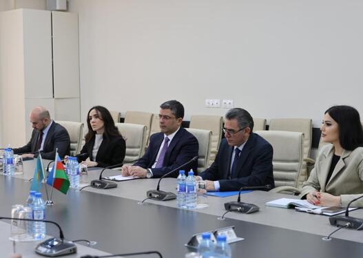 MEDİA-da Qazaxıstan nümayəndə heyəti ilə görüş keçirilib