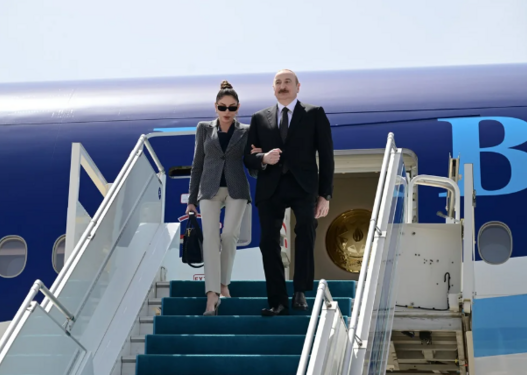 Azərbaycan Prezidenti İlham Əliyev Türkiyəyə işgüzar səfərə gəlib