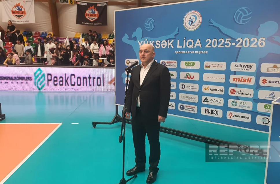 Şahin Bağırov: "Azərbaycanda voleybolun inkişafına tam əminəm"