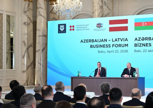 Bakıda Azərbaycan-Latviya biznes forumu keçirilib