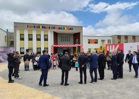 Füzulidə körpələr evi-uşaq bağçasının açılışı oldu