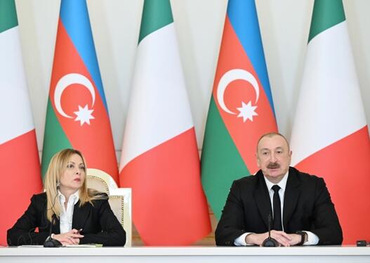 İlham Əliyevin sosial media hesablarında Ciorcia Meloni ilə görüşünə dair videoçarx paylaşıldı