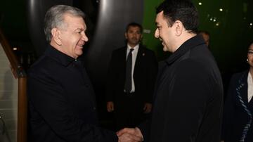 Mirziyoyev Azərbaycana gəldi