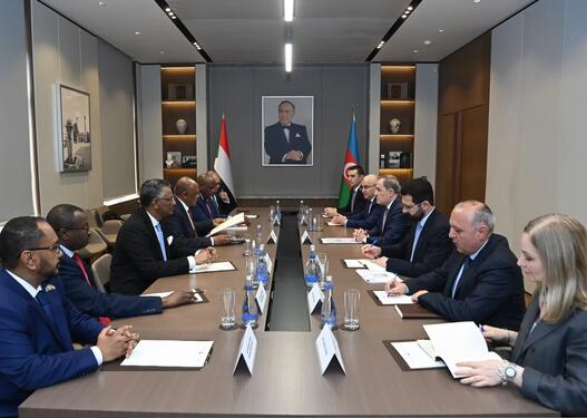 Azərbaycanla Sudan arasında siyasi, iqtisadi, humanitar və çoxtərəfli əməkdaşlıq müzakirə olundu