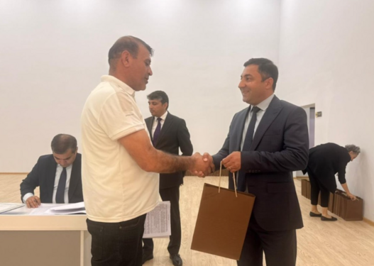 Növbəti köç karvanı Cəbrayılın Şükürbəyli kəndinə çatdı, açarlar təqdim olundu - FOTO