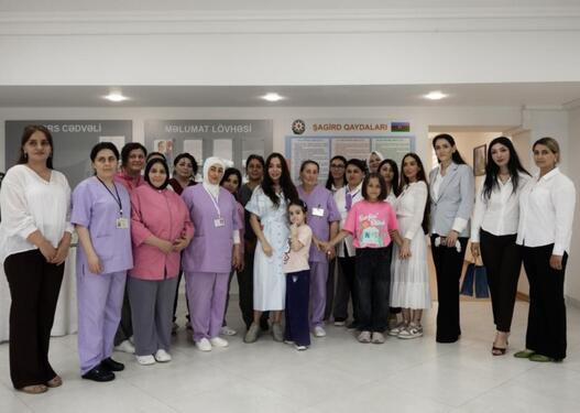 Leyla Əliyeva və Arzu Əliyeva Lənkəranda uşaq evini ziyarət ediblər